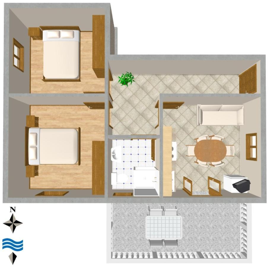 Apartment Ugljan 846B Eksteriør billede
